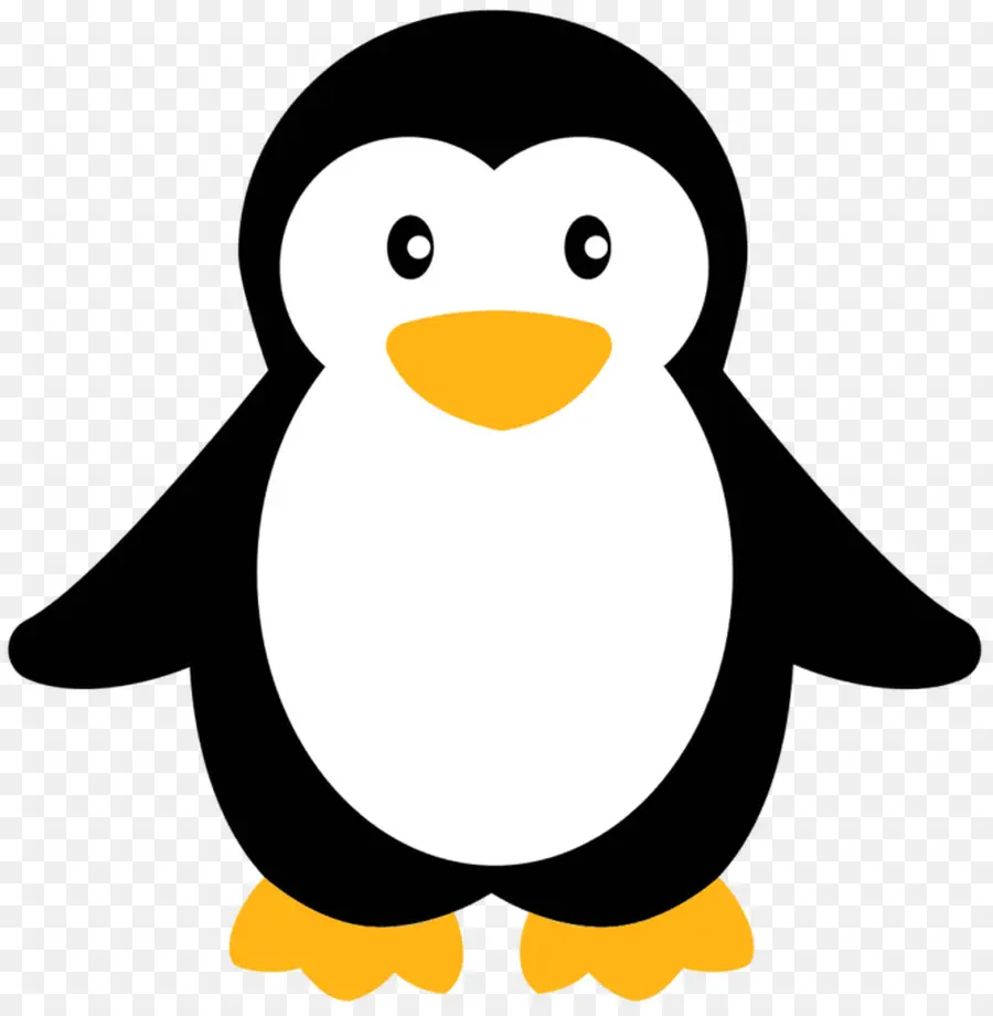 Pinguim，Preto E Branco PNG