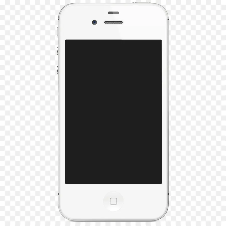 Smartphone Branco，Móvel PNG