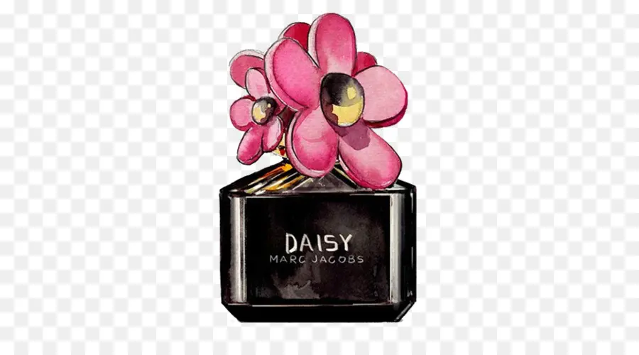 Frasco De Perfume Margarida，Marc Jacobs PNG