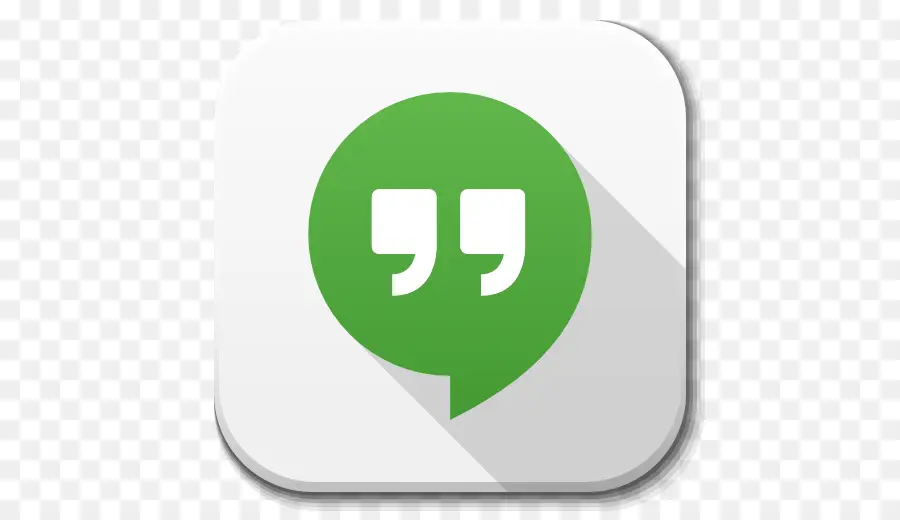 Logotipo Do Hangouts Do Google，Bater Papo PNG