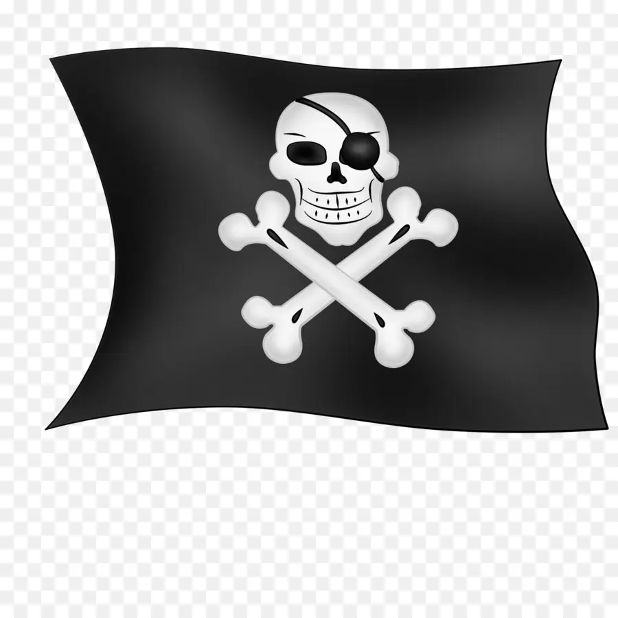 Bandeira Pirata，Crânio PNG