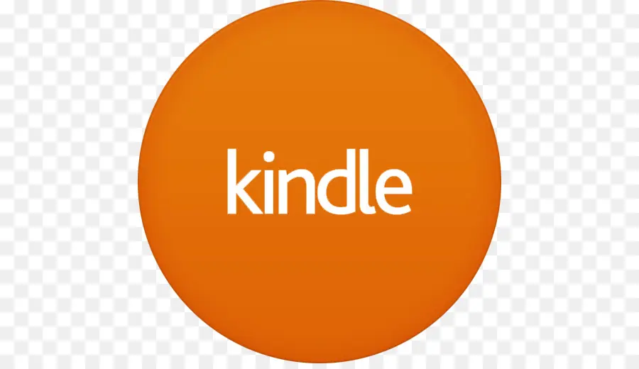 Logotipo Laranja Do Kindle，Leitor Eletrônico PNG