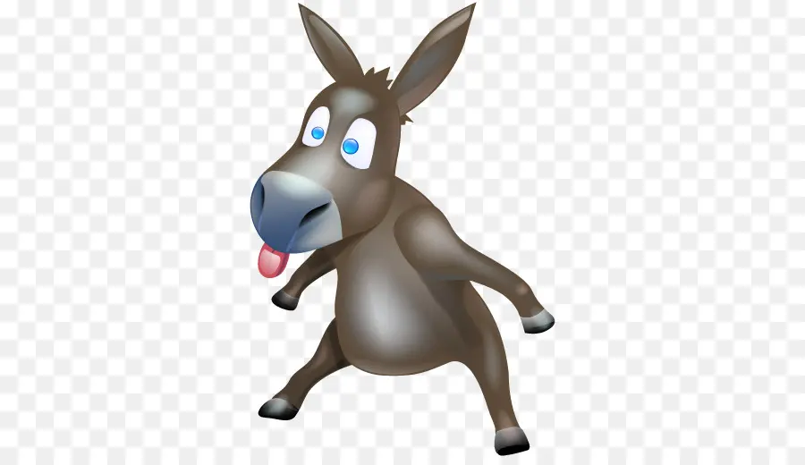 Burro，Desenho Animado PNG