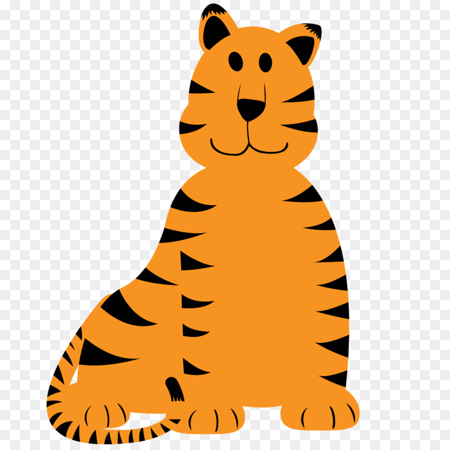 Tigre Fofo，Desenho Animado PNG