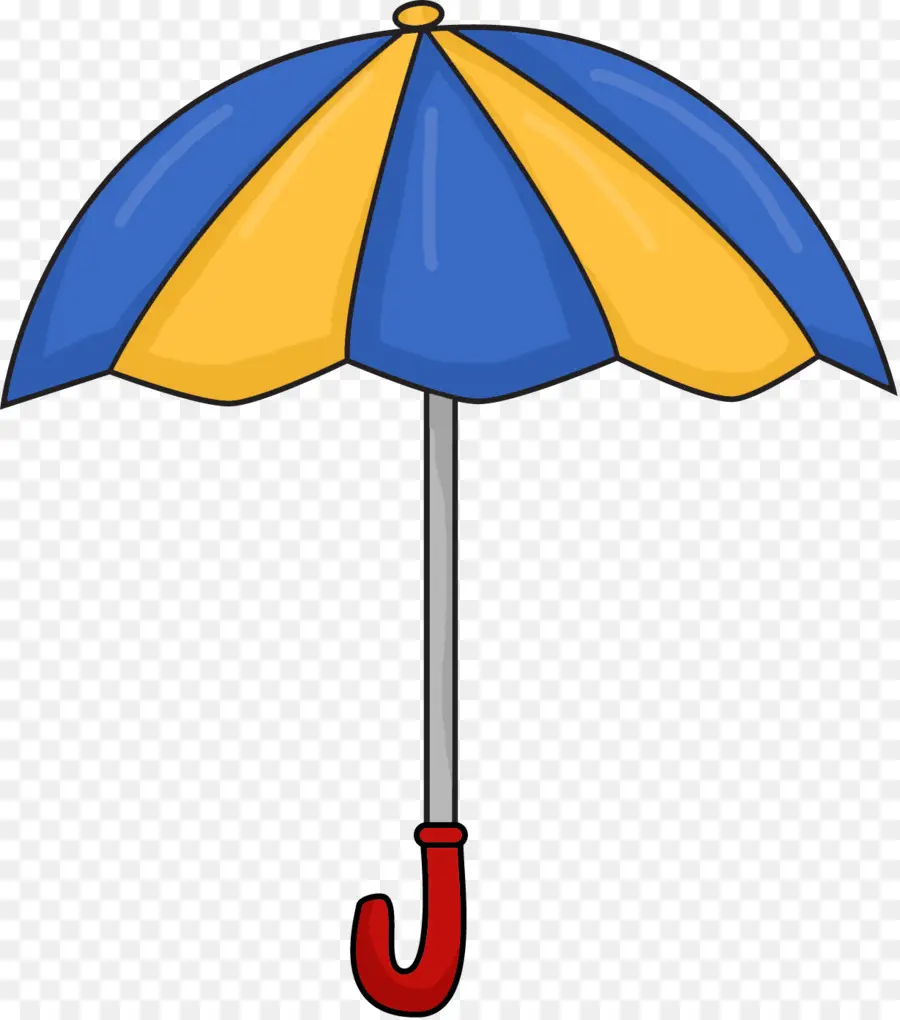 Guarda Chuva Amarelo，Chuva PNG