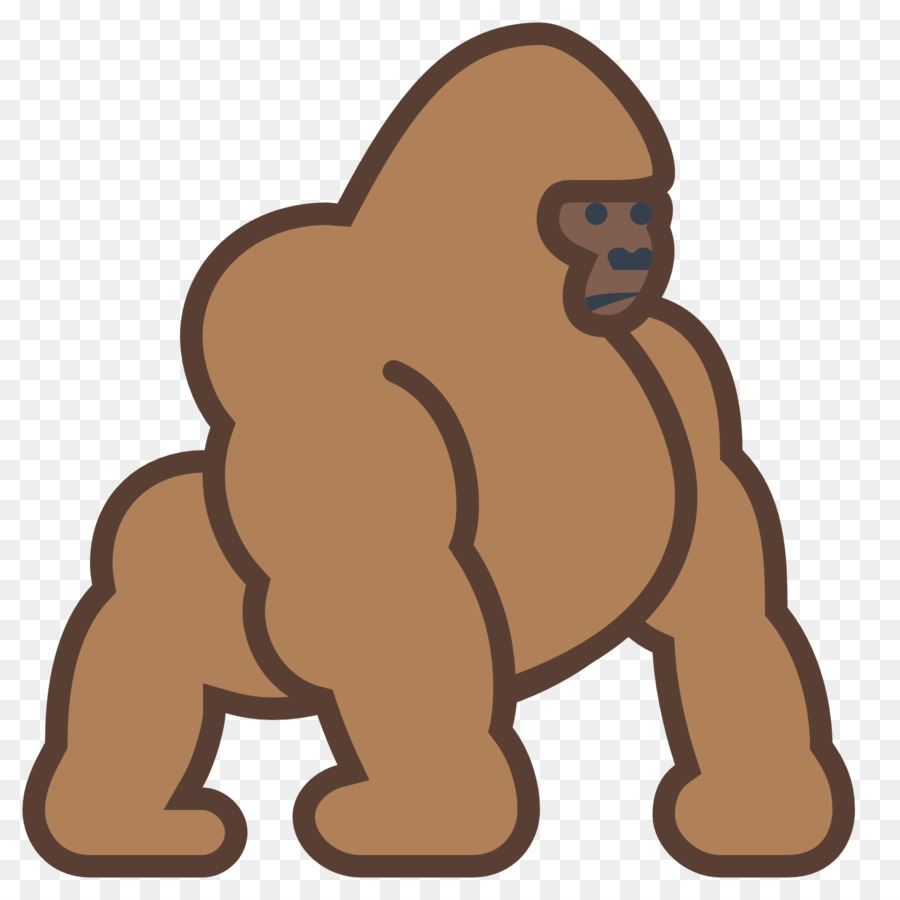 Gorila De Desenho Animado，Macaco PNG