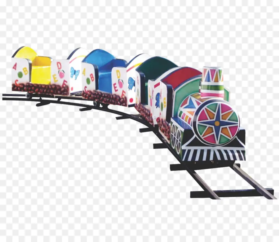 Trem De Brinquedo，Colorido PNG