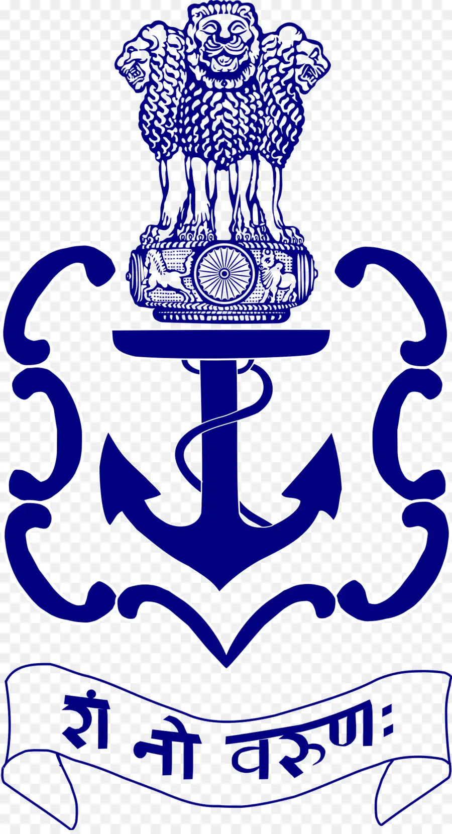 Emblema Da Marinha Indiana，Âncora PNG