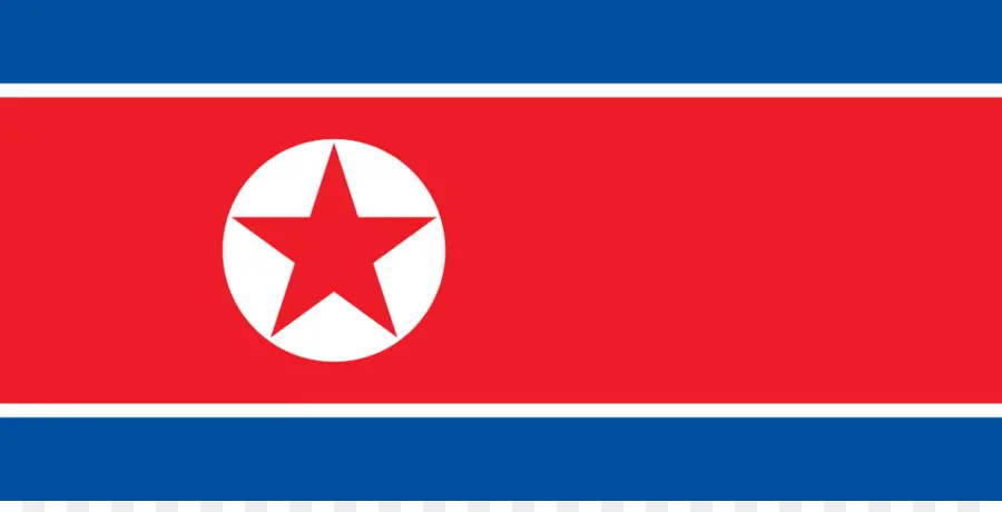 Bandeira Da Coreia Do Norte，País PNG