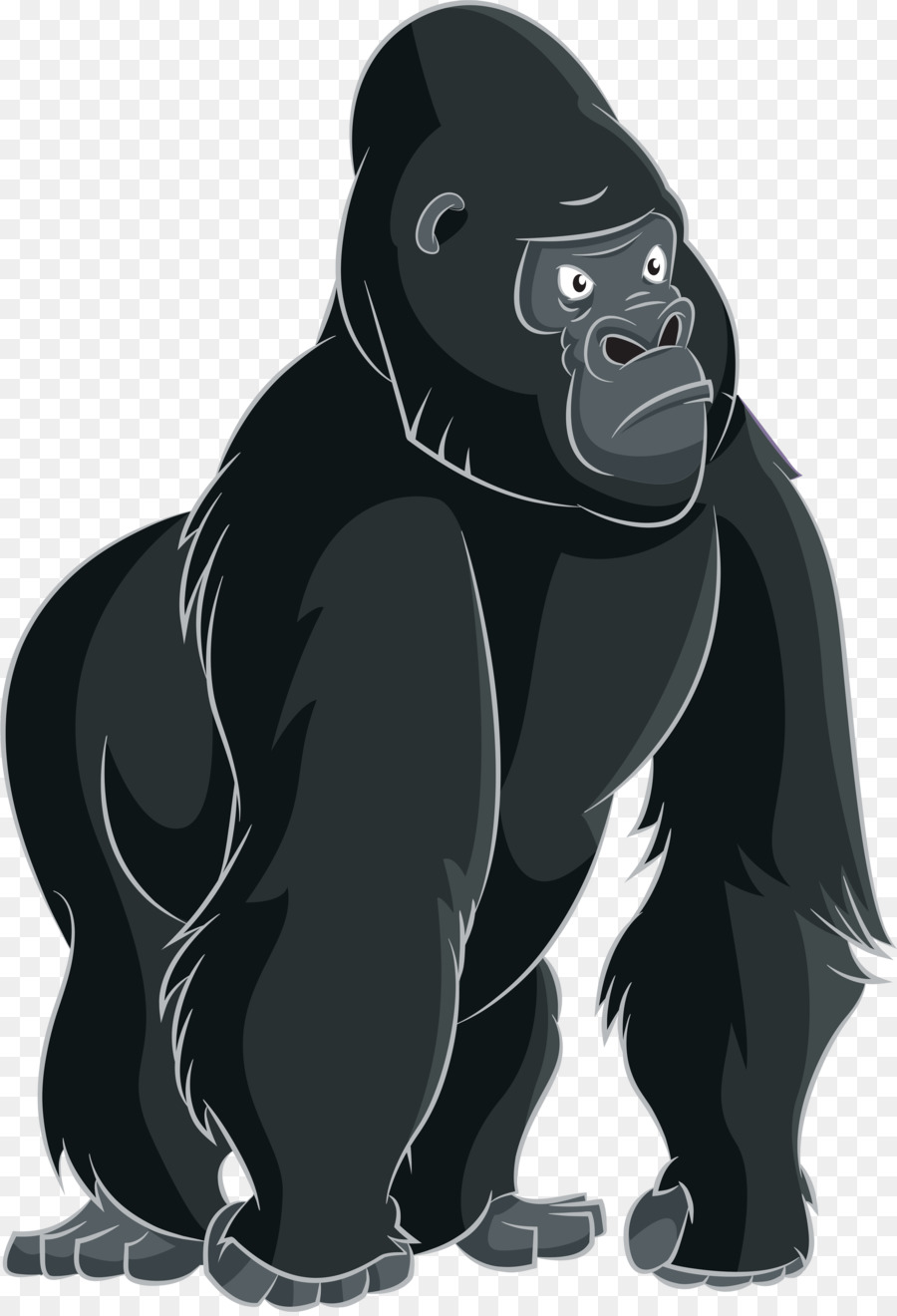 gorila-ape-cartoon-png-transparente-gr-tis