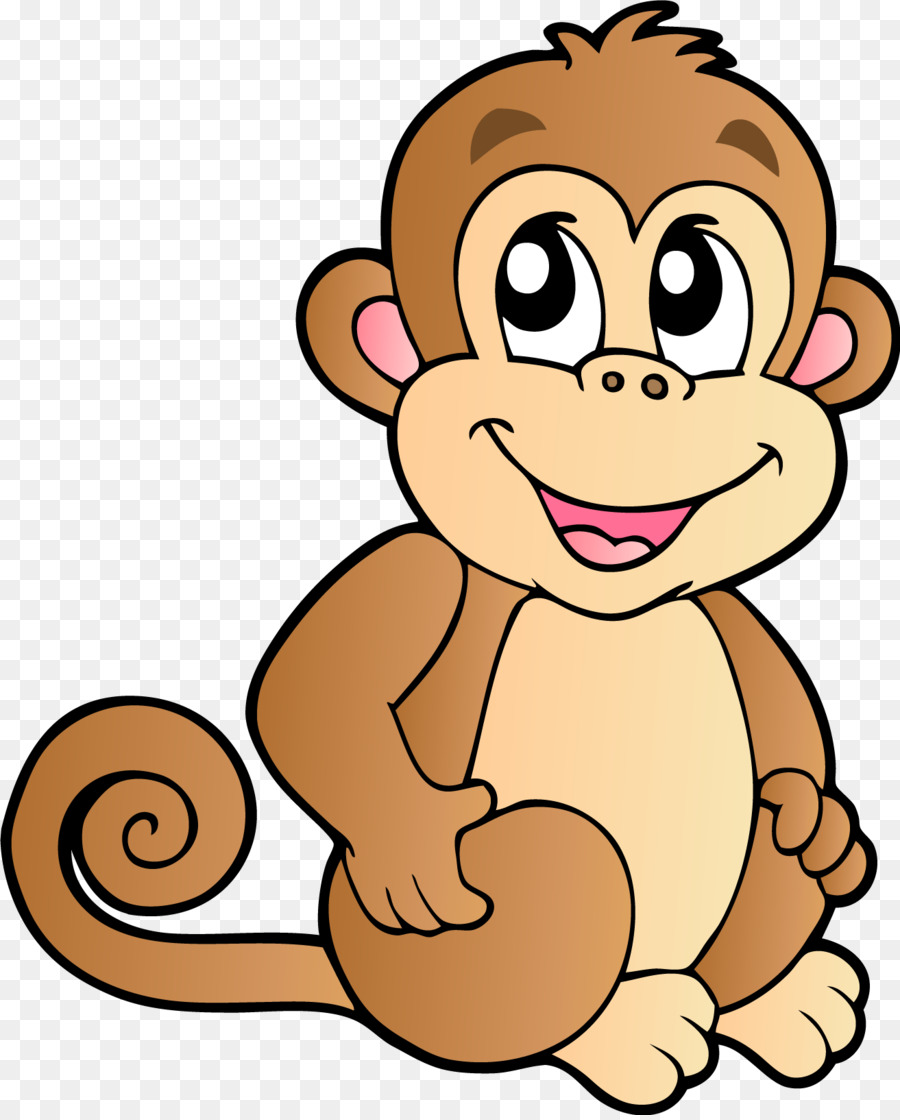 Macacos de bebê desenho, macaco, mamífero, rosto png