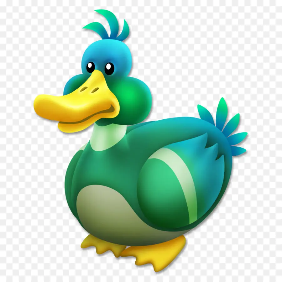 Pato De Desenho Animado，Pássaro PNG