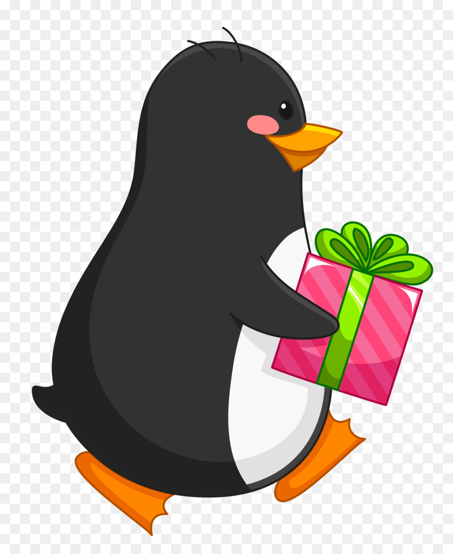 Pinguim，Preto PNG