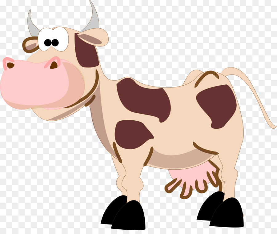 Vaca De Desenho Animado，Fazenda PNG