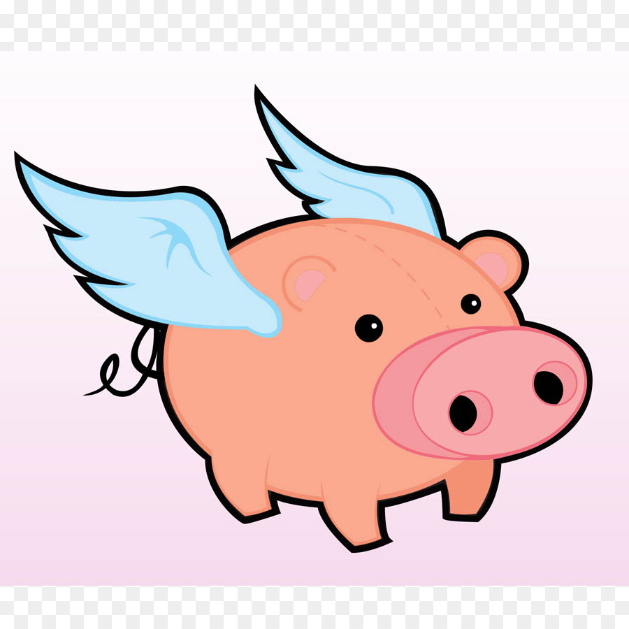 Maratona De Flying Pig，O Porco Doméstico PNG