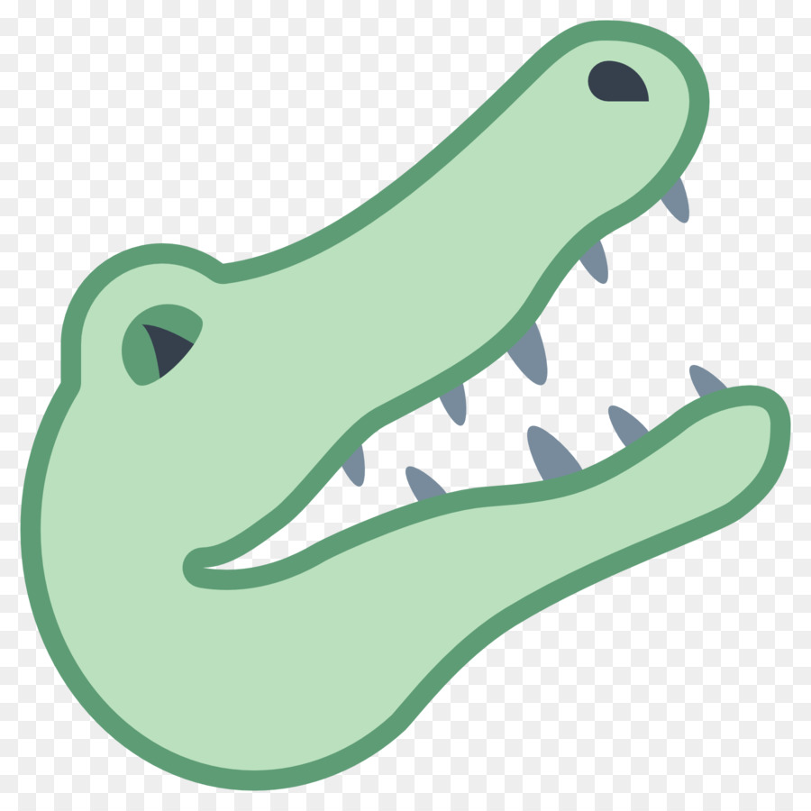 Crocodilo De Desenho Animado，Verde PNG