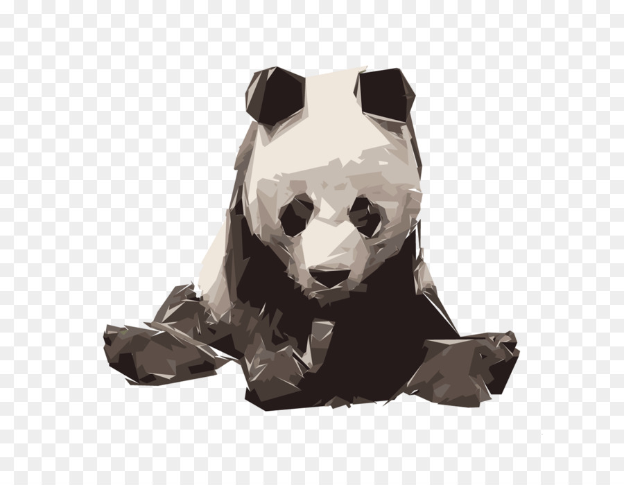 Panda，Preto E Branco PNG