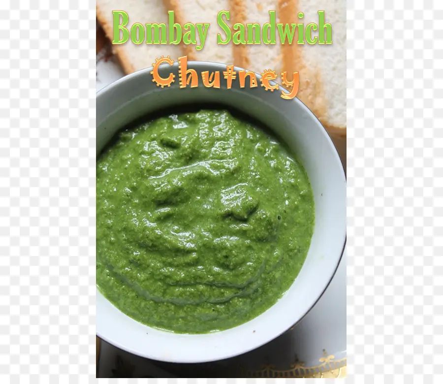 Chutney Verde，Molho PNG