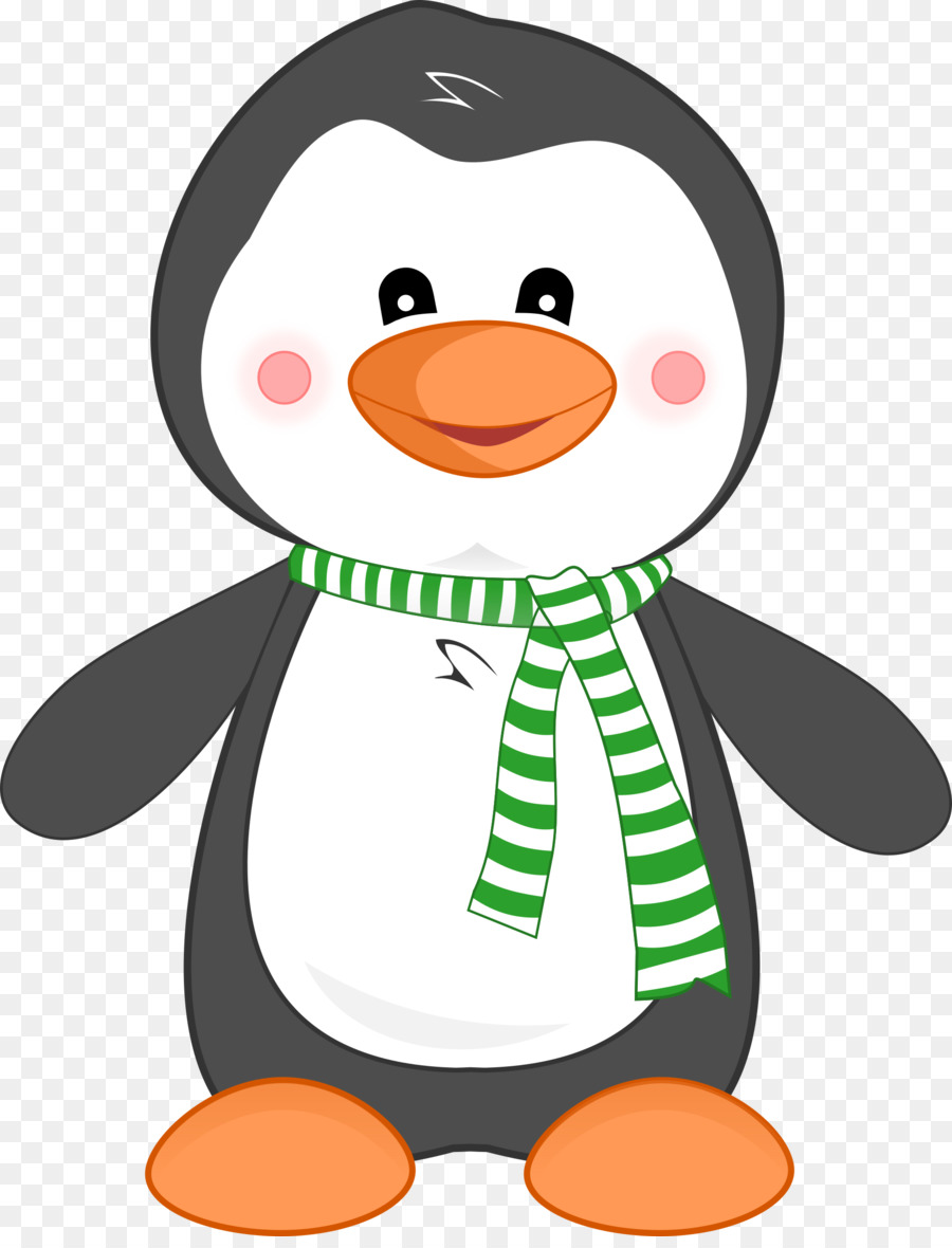 Pinguim Fofo，Lenço PNG