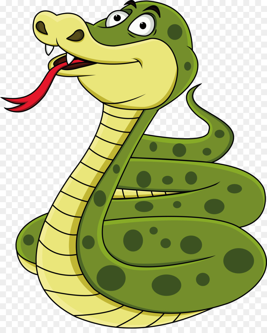 Cobra De Desenho Animado，Réptil PNG