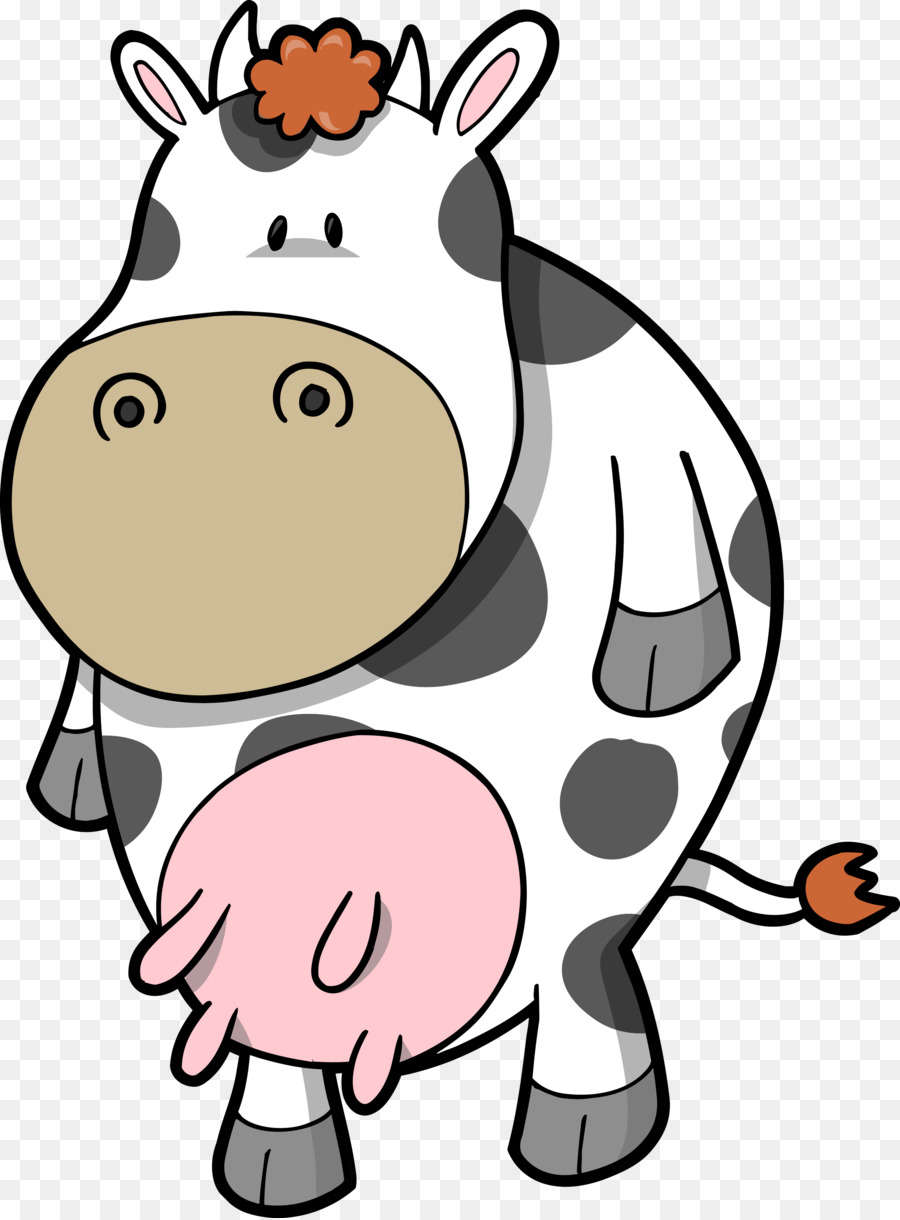 Vaca De Desenho Animado，Pontos PNG