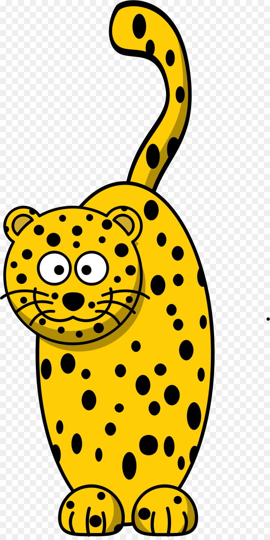 Leopardo，Pontos PNG