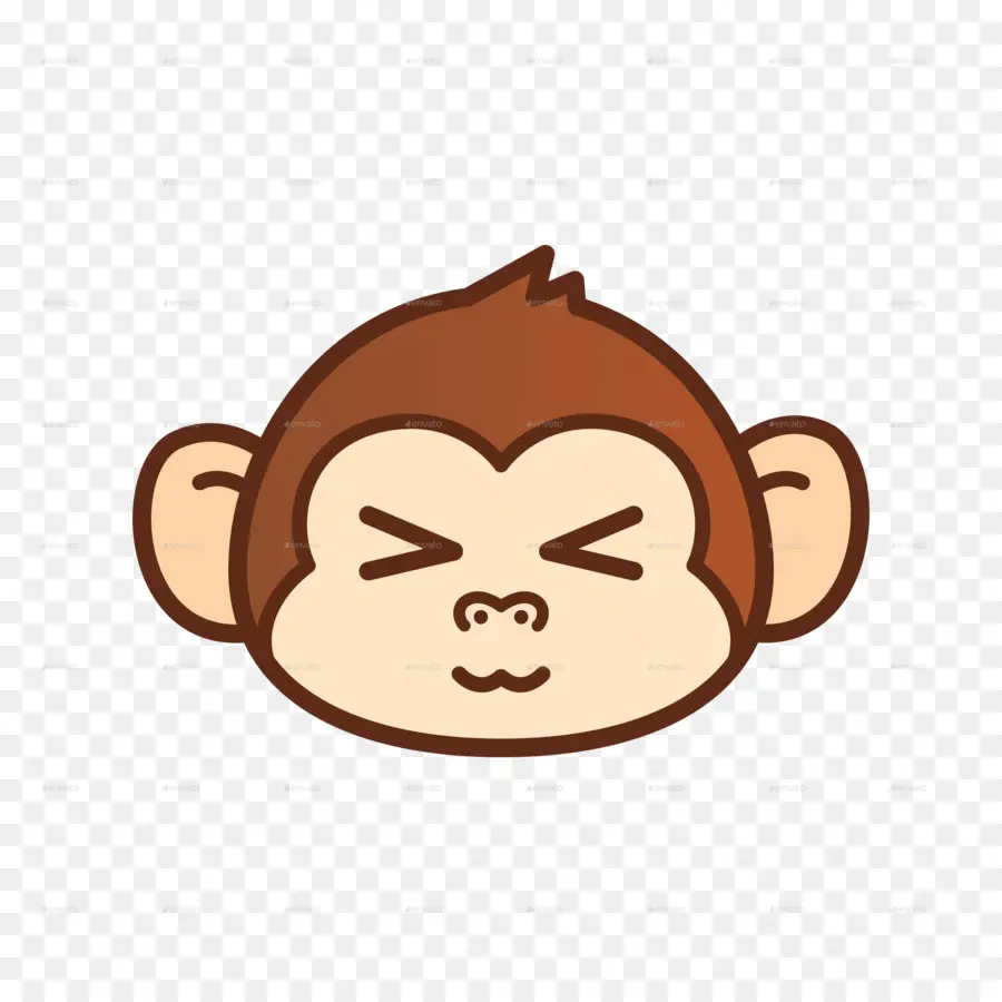 Emoticon，Macaco PNG