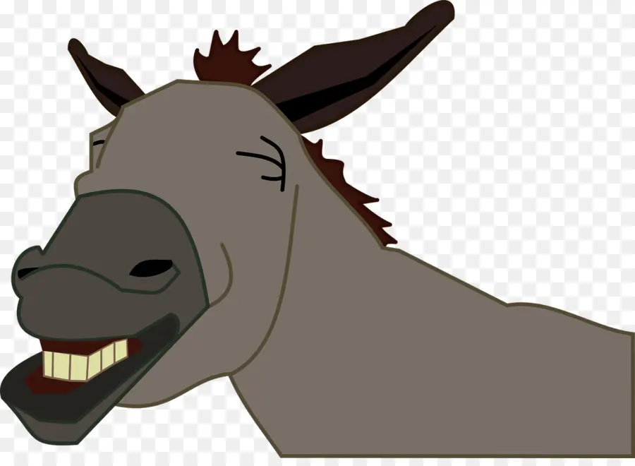 Burro，Desenho Animado PNG