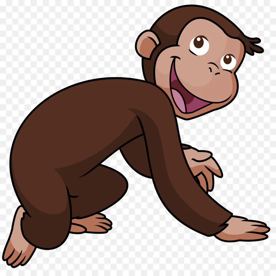 Curious George，Desenho PNG