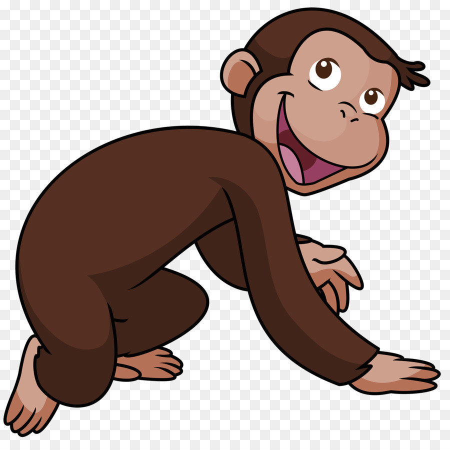 Curious George, Desenho, Macaco png transparente grátis