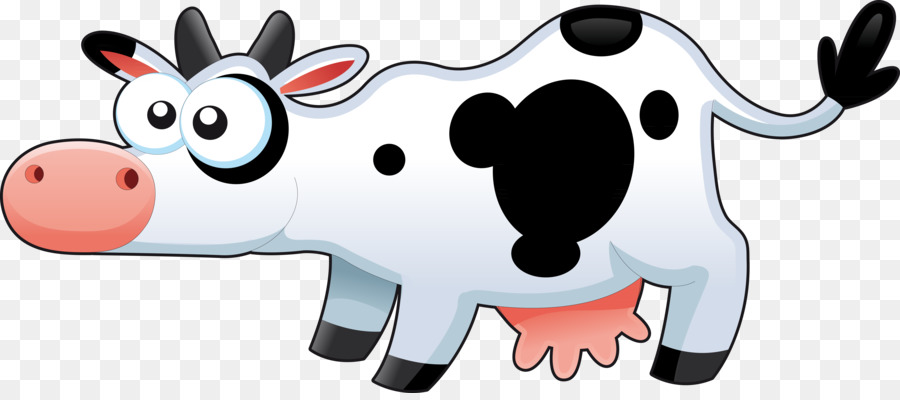 Vaca De Desenho Animado，Animal PNG