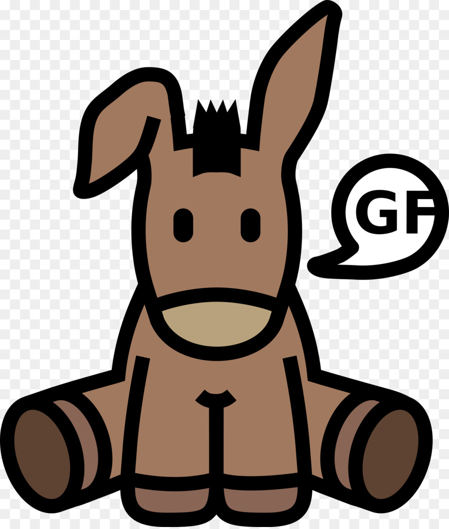 Burro，Bonitinho PNG