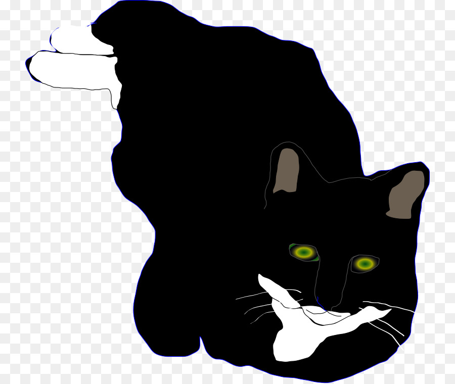 Gato，Preto PNG