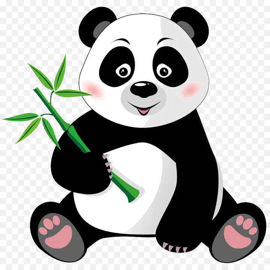 Panda Gigante，Cartoon PNG