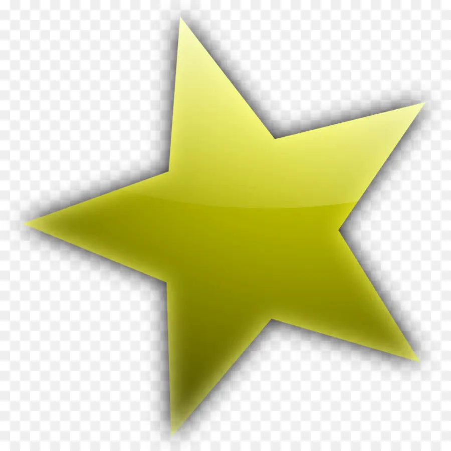 Estrela，Amarelo PNG