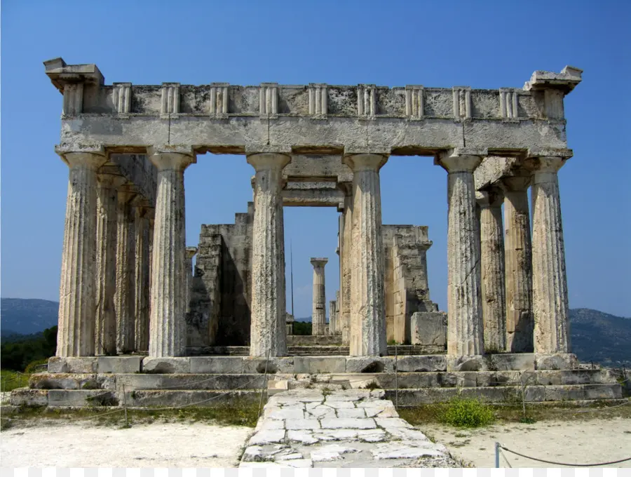 Templo De Aphaea，Templo De Zeus Olímpico De Atenas PNG
