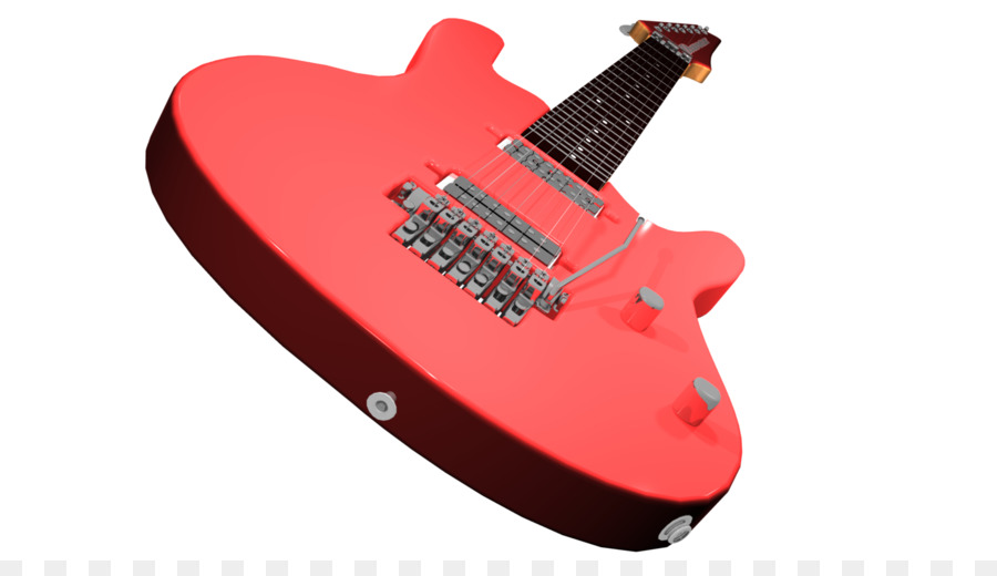 Guitarra Elétrica Vermelha，Cordas PNG