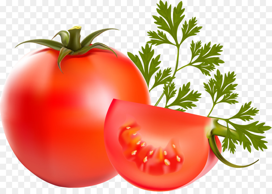 Tomates Vermelhos，Folhas Verdes PNG