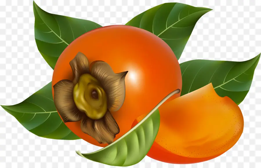 Persimmon Japonês，Caqui PNG