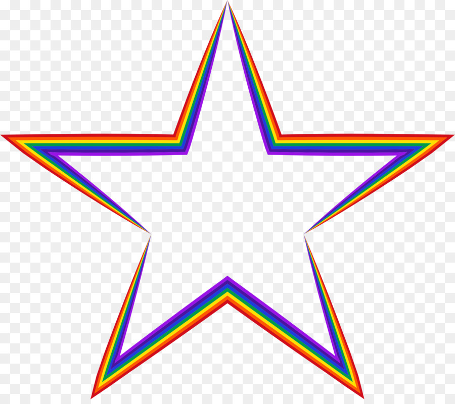 Estrela Colorida，Forma PNG