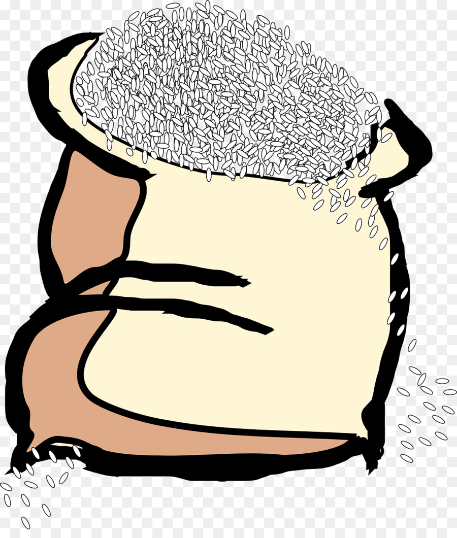 Saco De Arroz，Grãos PNG