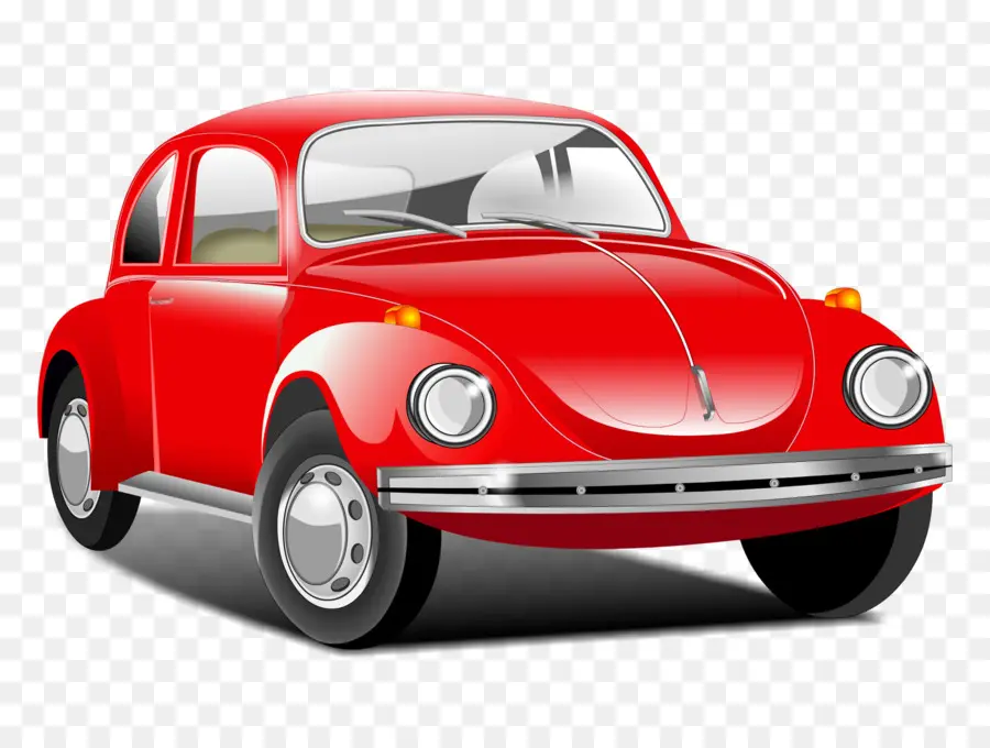 Volkswagen Beetle，Carro PNG