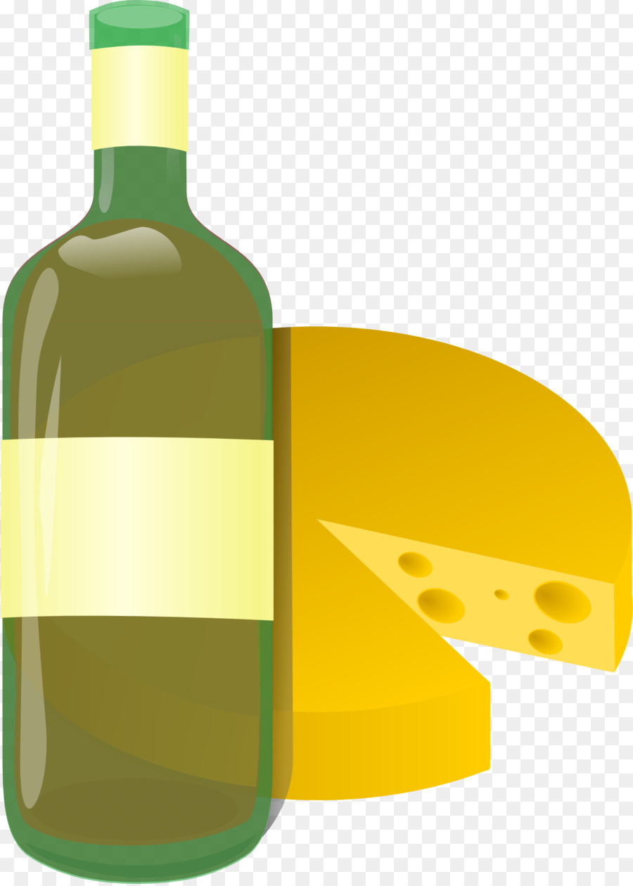 Vinho E Queijo，Garrafa PNG