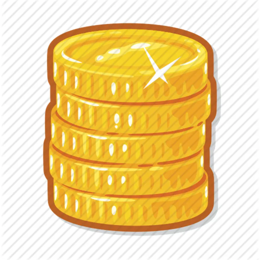 Moedas De Ouro，Pilha PNG