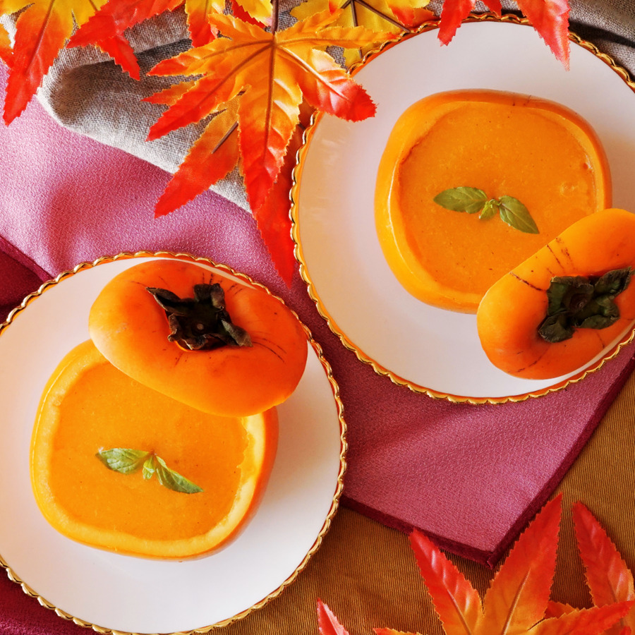 Caqui Pudim，Persimmon Japonês PNG