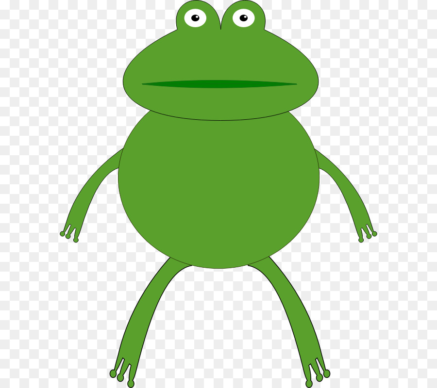 Sapo Verde，Desenho Animado PNG