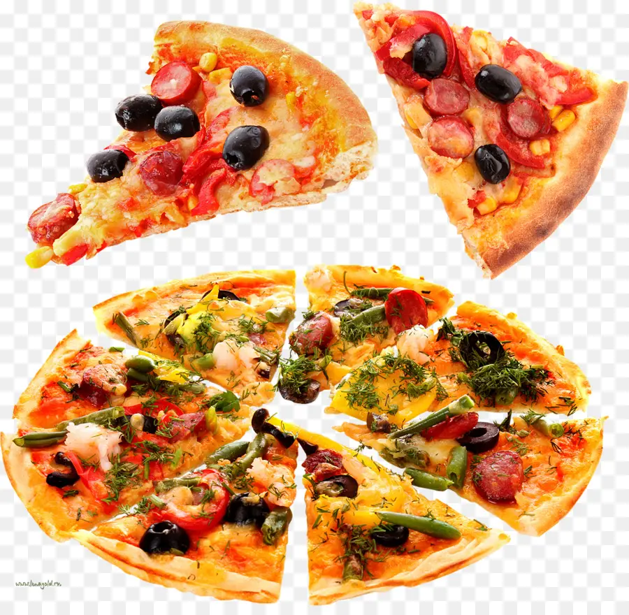 Pizza，Fatias PNG