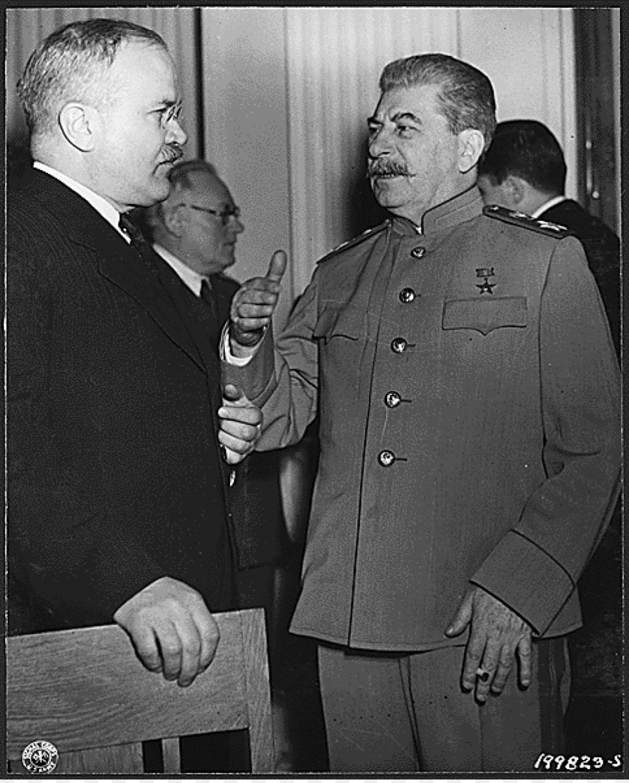 Vyacheslav Molotov，Joseph Stalin PNG