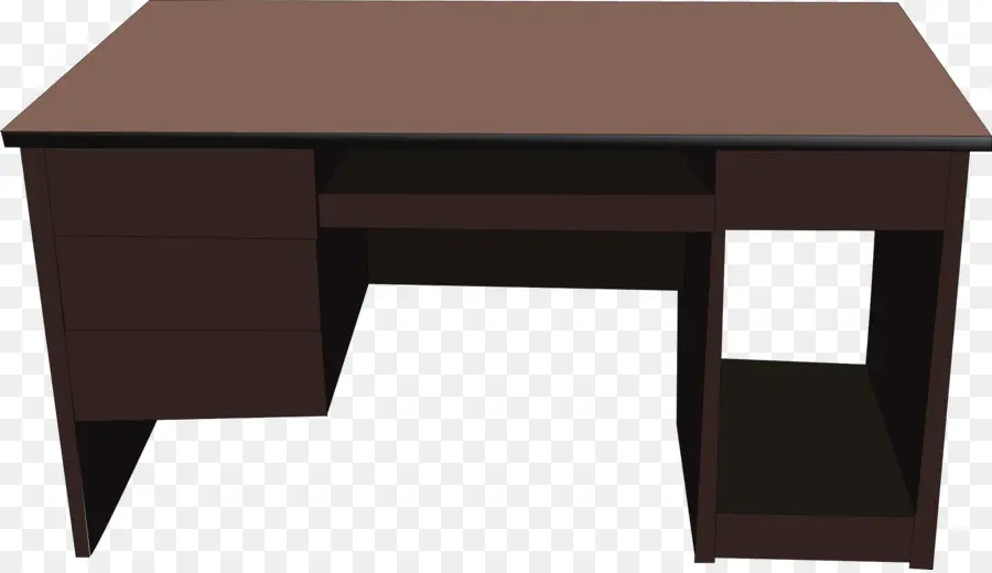 Mesa Marrom，Gavetas PNG