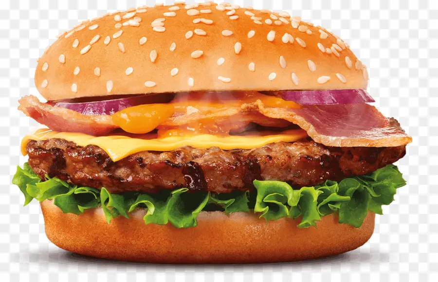 Hamburger，Bacon PNG